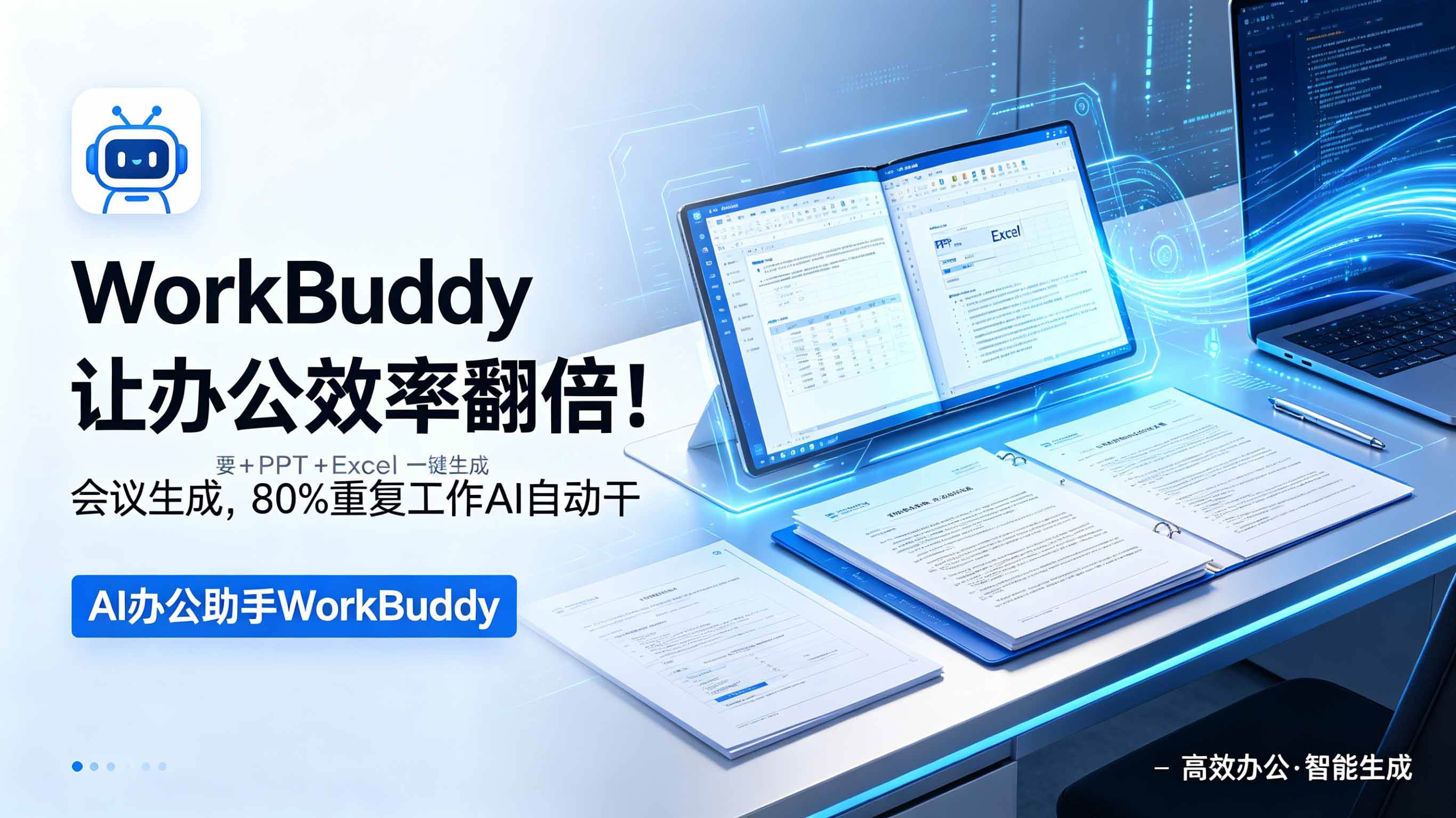 （18859期）WorkBuddy让办公效率翻倍！会议纪要+PPT+Excel一键生成，80%重复工作AI自动干-智云网