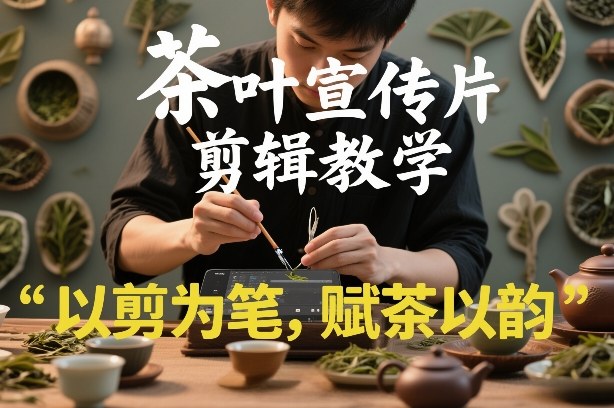 茶叶宣传片剪辑教学,以剪为笔,赋茶以韵,新手也能拍出高级感-智云网