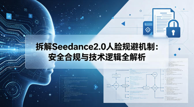 拆解Seedance2.0人脸规避机制:安全合规与技术逻辑全解析-智云网