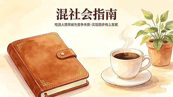 (18282期)付费文章:混社会指南,吃透人情世故与竞争本质,实现稳步向上发展-智云网
