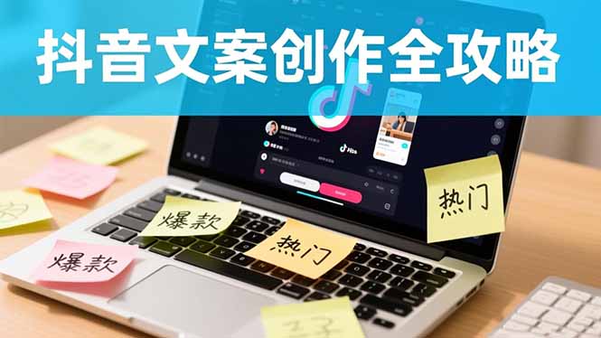 抖音文案创作全攻略:爆款标题九大绝招,100个模版直接套用,月入过万不是梦-智云网