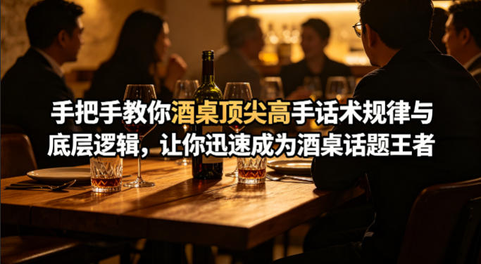 付费文章:手把手教你酒桌顶尖高手话术规律与底层逻辑,让你迅速成为酒桌话题王者(二十年全网独家经验分享)-智云网