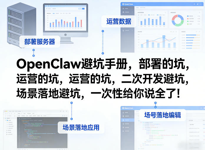 OpenClaw小龙虾避坑手册,部署的坑,运营的坑,二次开发避坑,场景落地避坑,一次性给你说全了!-智云网