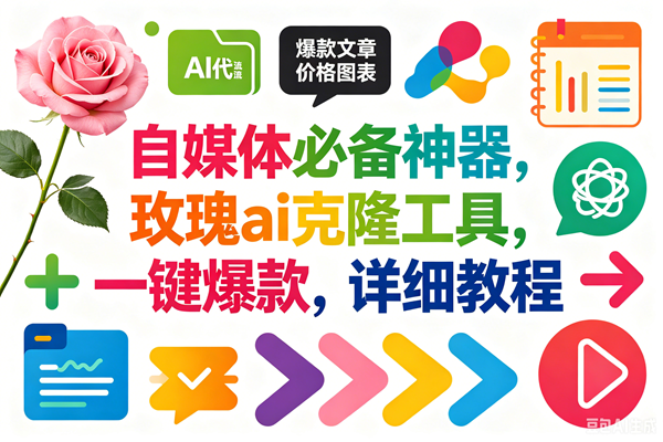 （18794期）玫瑰克隆，一键爆款ai工具，自媒体必备神器，50多个功能，详细教程-智云网