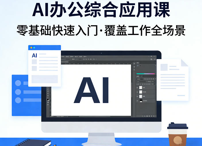 AI办公综合应用课,零基础快速入门,覆盖了工作中各种应用场景-智云网