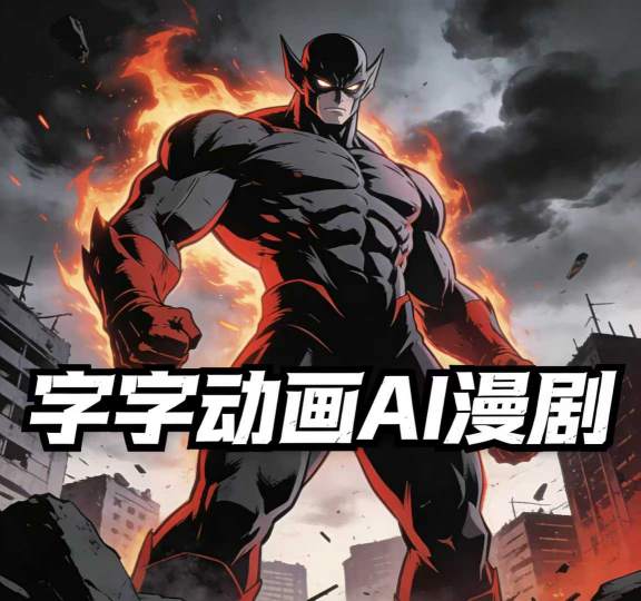 字字动画AI漫剧2026年第1期系统课程，小白看完就能学会实操的漫剧课，单人月收1-3W-智云网