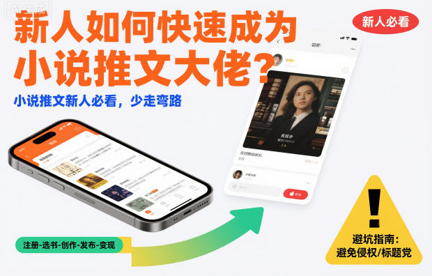 新人如何快速成为小说推文大佬?小说推文新人必看,少走弯路-智云网